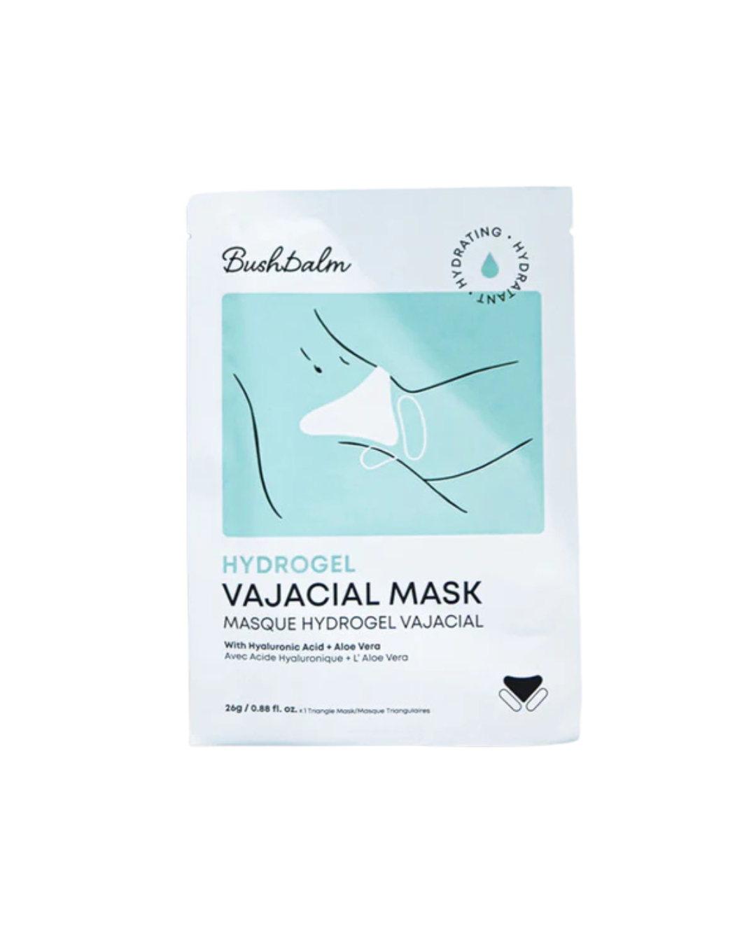 Bushbalm - Hydrogel Vajacial Triangle Mask