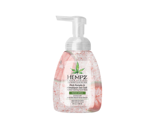 Hempz Pink Pomelo & Himalayan Sea Salt Herbal Foaming Hand Wash (8oz)